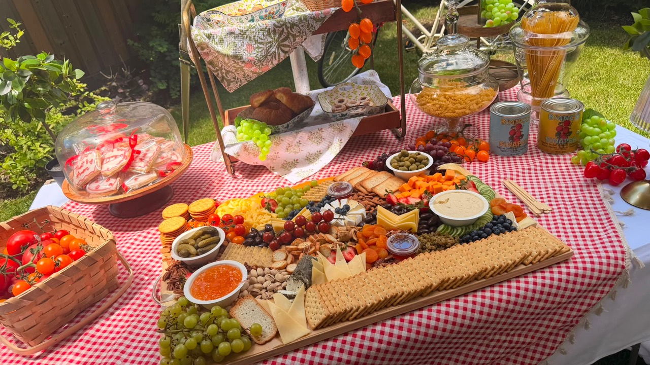 Outdoor grazing experience