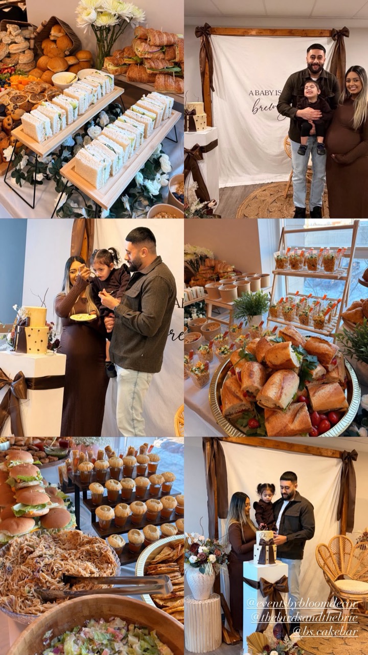 Celebration catering moments