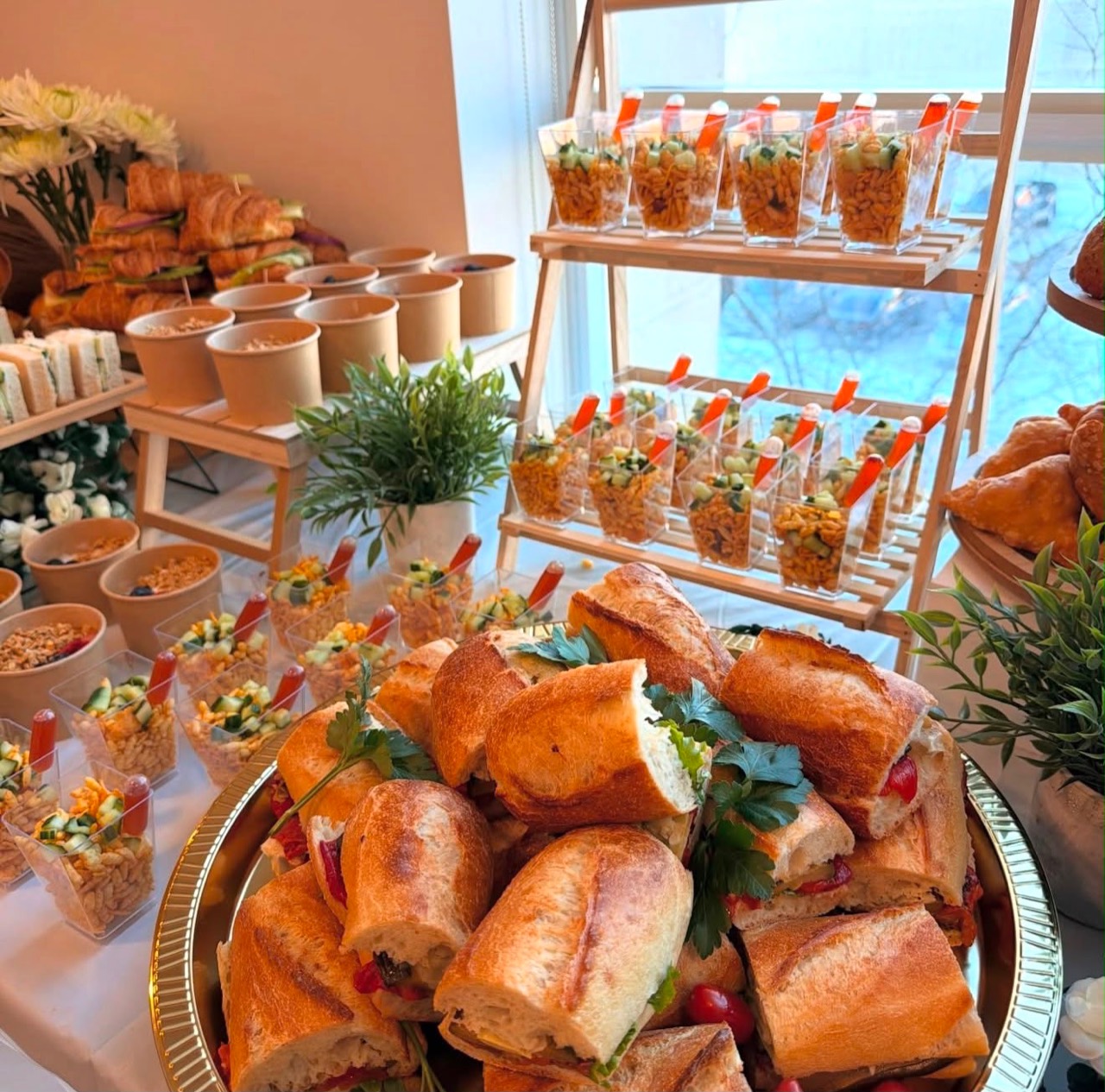 Beautifully presented small bites